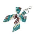 thumbnail image 5 of Unique Bargains 1 Pc Fashion Bow-knot Scarf Handbag Charm Bag Accessories Green, 5 of 5