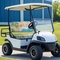 thumbnail image 3 of Jeiento Beach Starfish Golf Cart Seat Covers 2 Piece Set Universal Golf Cart Bench Seat with Backrest Covers Easy Installation Golf Cart Accessories Seat Protection, 3 of 7