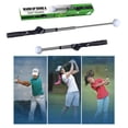 thumbnail image 2 of Telescopic Warm Up Golf Swing Trainer Golf Swing Practice Stick Training Aid, 2 of 8