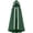 Green, variant on SAWOBUUN Medieval Cloak with Hood Halloween Wizard Renaissance Hooded Cape for Man Women
