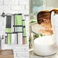 thumbnail image 7 of Yayeee 100% Cotton Hand Towels for Bathroom 16" x 28" Soft Absorbent Kitchen Towel, Green Abstract Geometric, 7 of 7