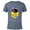 Navy Heather, variant on Hawkeye Kate Bishop Clint Barton Partners Am I Right - Short Sleeve Blended T-Shirt for Adults – Customized-Yellow