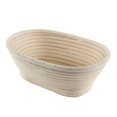 thumbnail image 4 of AMERTEER Bread Dough fermentation Bowl Shape Natural Rattan Basket With Removable Lining  10 Size - Oval 28*14*8cm, 4 of 6