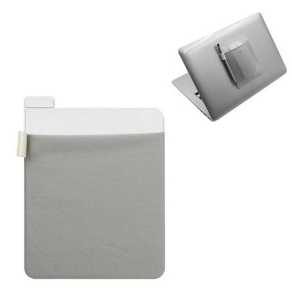 Bolsa de almacenamiento trasera para computadora portátil, bolsa para ratones, funda protectora portátil de tela elástica para ratones livianos para Plata Hugo Estuche de almacenamiento trasero para computadora portátil