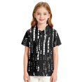 thumbnail image 5 of Abcomgle Polo Shirts for Boys Toddler Short Sleeve Pique Polo Shirts Button Down Striped School Uniform Shirts Moisture Wicking Collared Dress Shirts for Boys, 5 of 8