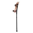 thumbnail image 4 of Favory Forearm Crutches for Adults,Adjustable Walking Crutches with 4-Level Upper Cuff, Lightweight Aluminum Medical Support Crutches for Leg Injury Surgery Disabled,Black, 4 of 10