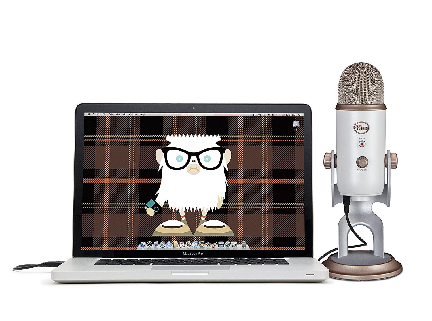 Blue Microphone Yeti USB Desktop Microphone, Vintage White