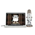 thumbnail image 4 of Blue Microphone Yeti USB Desktop Microphone, Vintage White, 4 of 4