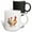 Multicolor, variant on 3drose, Two Turtle Doves Cut-out Stylized Stencil Retro Style, 15oz Two-tone Blue Mug