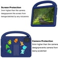 thumbnail image 4 of Dteck Case for Lenovo Tab M11 Case 11" TB330FU/XU 2024, Lightweight EVA Shockproof Handle Kids Case with Kickstand Cute DIY Accessories,Navy Blue (Cartoon Letters), 4 of 6