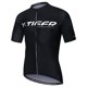 thumbnail image 3 of Camiseta de ciclismo para hombre TIGER de manga corta con 4 bolsillos traseros, transpirable, de secado rápido y que absorbe la humedad, 3 of 5