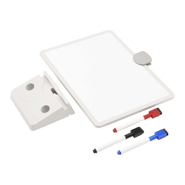 Tripp Lite DryErase Whiteboard with Stand & 3 Markers White Frame Dry erase surface