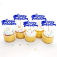 thumbnail image 4 of Decoración para cupcakes Ercadio Happy Graduation con purpurina azul x24, 4 of 7