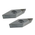thumbnail image 4 of 2PCS VCMT1604/1103 PCD/CBN Tipped Turning Insert CNC Lathe Cutter, 4 of 10