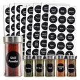 thumbnail image 1 of 144 Round Spice Jar Labels Preprinted, Chalkboard Seasoning Label Stickers + Numbers for Kitchen Organization and Storage (Water Resistant), 1 of 10
