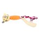 thumbnail image 5 of Juguete de peluche para mascotas, juguete para masticar mascotas, juguete de entrenamiento de molares para mascotas, juguetes para cachorros, eleva tu experiencia, 5 of 9