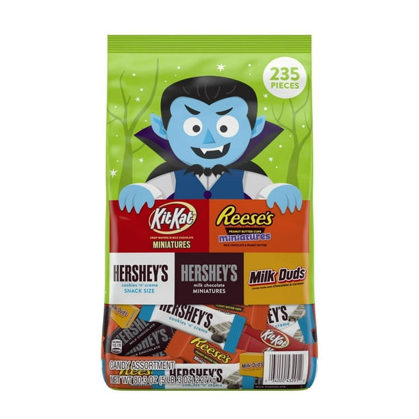 Hershey's Chocolate and White Creme Assortment Candy, 80.3 Ounce (235