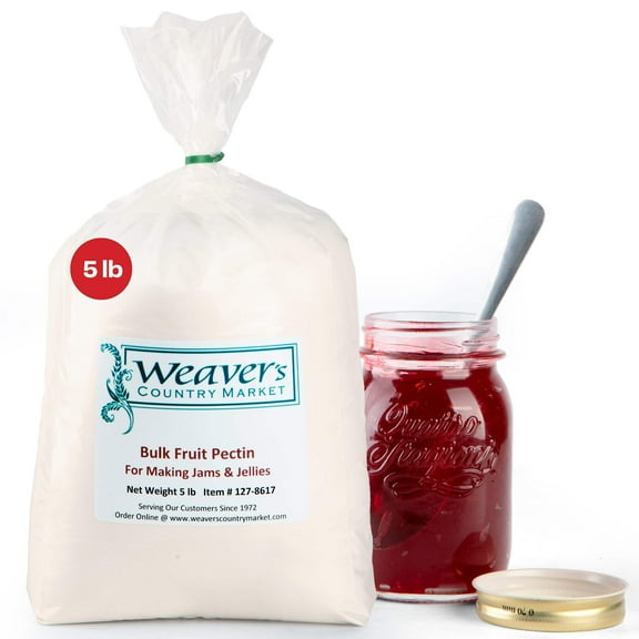 Weaver's Country Market Bulk Fruit Pectin Mix for Making Jams & Jellies (5 Lb. Plastic Bag)