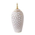 thumbnail image 1 of Jarrón de cerámica, accesorios decorativos, organizador de plantas, tarro de jengibre de porcelana L Oro, 1 of 6