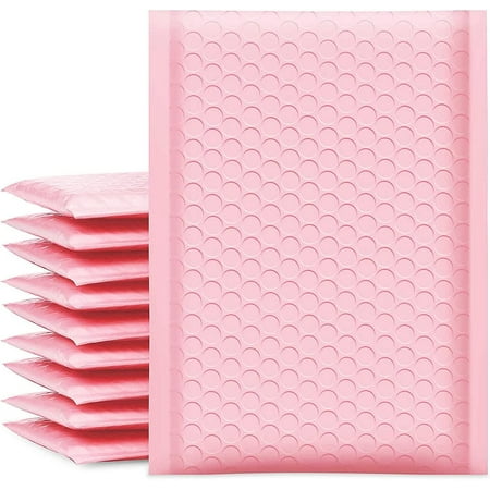 100 Enveloppes Bulles Roses – ProLine, Auto-scellantes, 6x10 Pouces (intérieur 6x9)