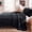 Black, variant on Regency Heights Velvet Quilt Set, 3-Piece Quilted Coverlet Bedding Set with Matching Shams, Soft All Season Bedspread, Full/Queen, Blush