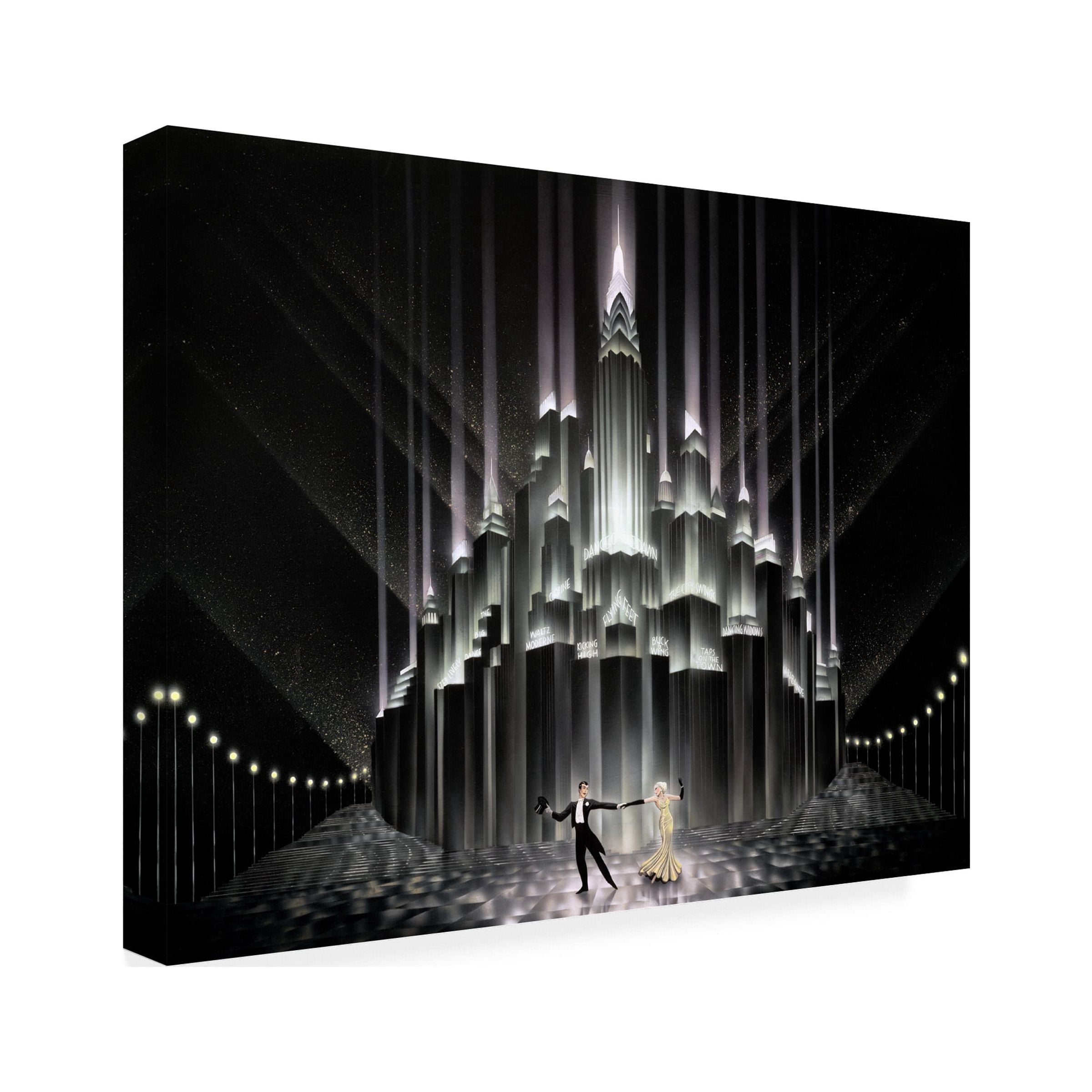 Robert Hoppe 'Two for Tonight' Canvas Art