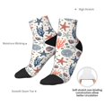 thumbnail image 6 of Pofeuu Starfish Shell Print 30cm Socks, Adult Running Hiking Socks for Youth and Adult, 6 of 7