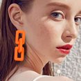 thumbnail image 2 of Elegant French Acrylic Earrings for Women Classic Solid Color Retro Style Fashion Statement Lightweight Chic Accessory, 2 of 4