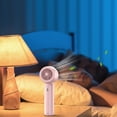 thumbnail image 5 of Coolings Fan Silent Fan Usb Air Conditioner Fan Vertical Blowing 199 Wind Speeds Mini Desktop Rechargeable Brushless Folding Easy Storage Outdoor Fan, 5 of 5