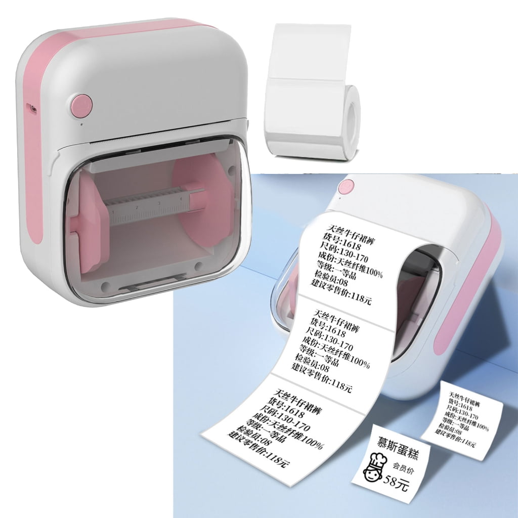 Miniature Thermals Printing Device 200dpi for Photos Lists and Study Materials