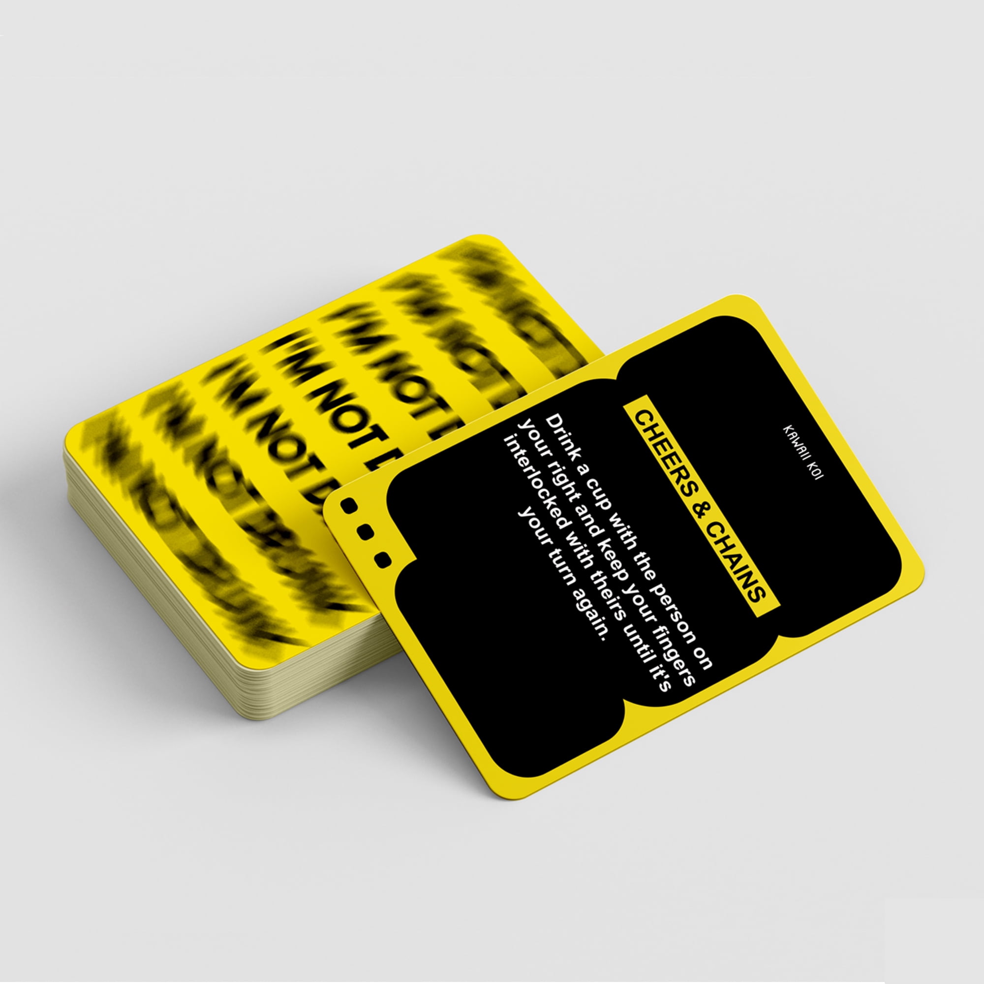 I'M NOT DRUNK Party Drinking Game for Adults, 55 Cards, Funny Game for Game Night, 21st Birthday and Bachelorette Gift