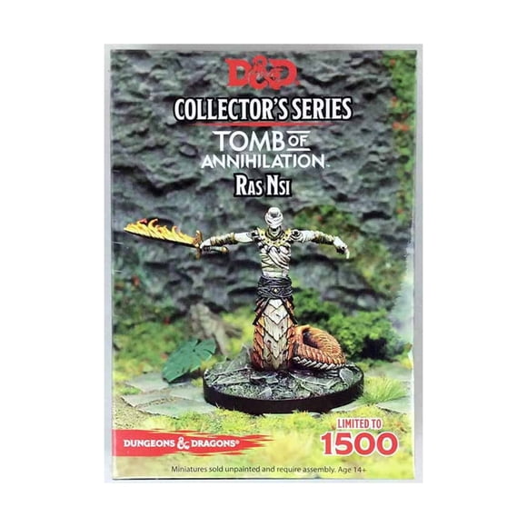 Figura de juguete Gale Force Nine Dungeons & Dragons Tomb of Annihilation Ras Nsi