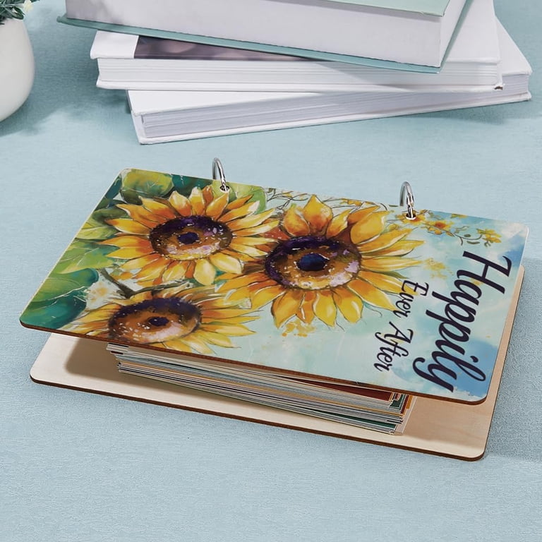 Happily Ever After Greeting Card Holder Organizer Wooden Card Keeper Binder Planning Book Birthday Cards Keeper Vintage Sunflowers oto Album Cover Wedding Holiday Journal Keepsake Holder Mixed Color - Walmart.com Happily Ever After Greeting Card Holder Organizer Wooden Card Keeper Binder Planning Book Birthday Cards Keeper Vintage Sunflowers oto Album Cover Wedding Holiday Journal Keepsake Holder Mixed Color - Walmart.com