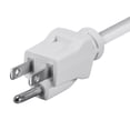 thumbnail image 4 of Monoprice Outdoor Extension Cord - 35 Feet - White | NEMA 5-15P to NEMA 5-15R, 16AWG, 13A/1625W, SJTW, 4 of 6