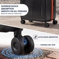 thumbnail image 4 of New York Xpress 30" Hardside Large Checked Luggage,Expandable Suitcase with Silent Wheels & Aluminum Wide Handle,TSA-Approved, Black - LP13803, 4 of 10