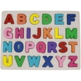 thumbnail image 1 of Alphabet Puzzle Wooden Abc Letters Learn Letters Educational, 1 of 5