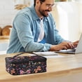 thumbnail image 7 of ALAZA Leopard Bow Lunch Box Insulated Cooler Tote Bag Reusable School Picnic Travel Office, 7 of 7
