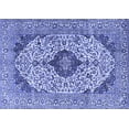 thumbnail image 1 of Ahgly Company Indoor Rectangle Persian Blue Traditional Area Rugs, 7' x 9', 1 of 4