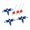Magpie, variant on Flying Kite Set with Reel Rod Control, Rod Controlled Outdoor Play Toy for 3 Sets Park and Family Flying Games