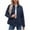 A-Navy, variant on BangWanChi Womens Fall Jackets Long Sleeved Solid Color Jacket