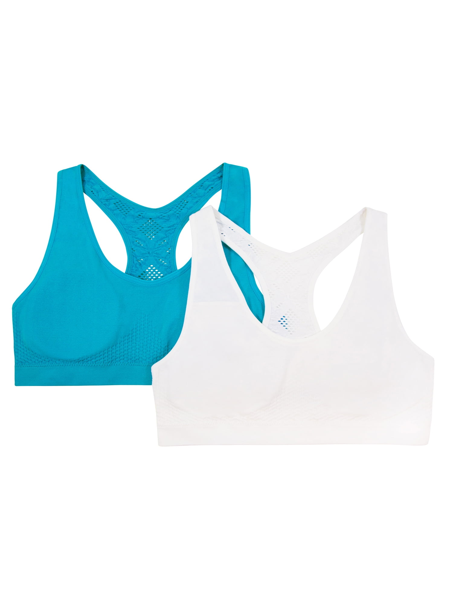 fruit of the loom girls sports bra