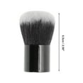 thumbnail image 2 of Unique Bargains 1 Pc Mushroom Head Foundation Brush for Bathroom Black White Aluminum Tube Nylon Hair, 2 of 5
