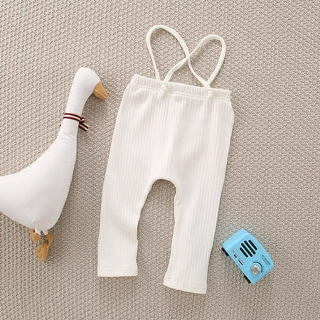 

Fantadool Spring Autumn Double Needle Leggings Girl Ribbed Cotton Ribbed Leggings Baby Soft Knitted Pant For Boy 0 to 3 Yrs