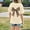Beige, variant on Girls Clothes Short Sleeve Graphic Print T-shirt with Leopard Bow Print Spring Summer Girls Tee Tops Girls Shirt (Blue 5-6 Years)