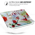 thumbnail image 4 of DuraSafe Cases iPad 10.5 Inch 2017 Air 3 2019 [ PRO 10.5 Air 3rd Gen ] A2152 A2123 A2153 A2154 Printed Smart TriFold Soft Silicone Transparent Front & Back Cover - Birds & Flowers, 4 of 7