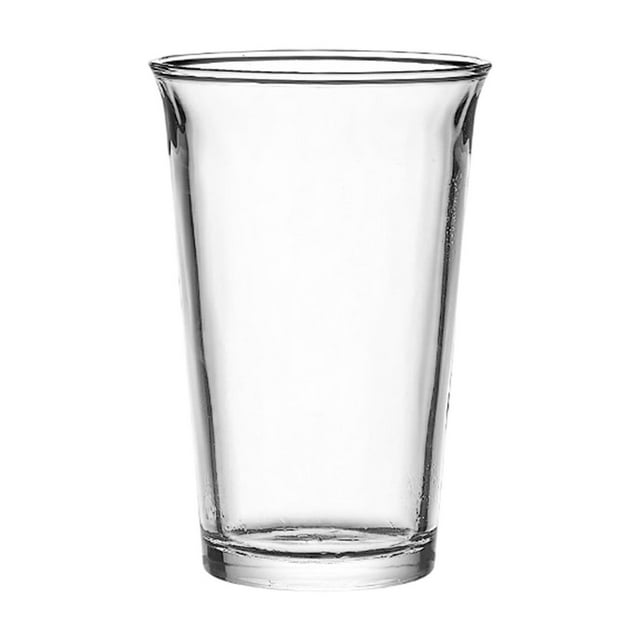 Clear Large Clear Glass Tumbler Wide Opening Design Thick Base Durable Material Perfect For Iced Coffee Cold Drinks Juice Beverages #55F4U