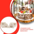 thumbnail image 4 of Naiovety Fresa Fondant pastel decoración molde postre Sugarcraft molde Chocolate decorativo hornear moldes hogar panadería Herramientas y accesorios para hornear Tipo 2, 4 of 6