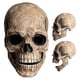 thumbnail image 3 of Máscara de calavera de Halloween espeluznante con casco de látex aterrador de mandíbula móvil Mov, 3 of 5