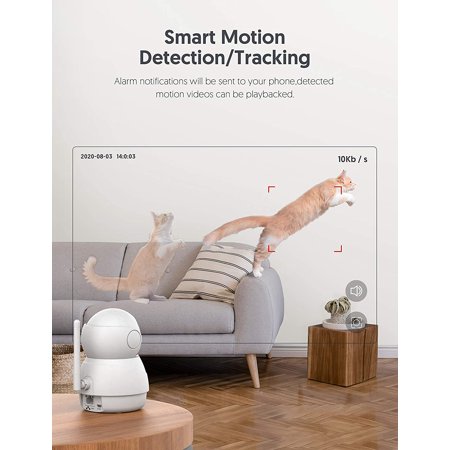 Victure PC530 Baby Monitor,1080P Multi-Purpose Surveillance Camera with Sound / Motion Detection,Motion Tracking and Night Vision