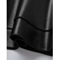 thumbnail image 6 of Zaldita Women's Shiny Metallic Mini Skirt Latex Pleated Micro Skater Skirt Rave Party Nightout Clubwear Black M, 6 of 7
